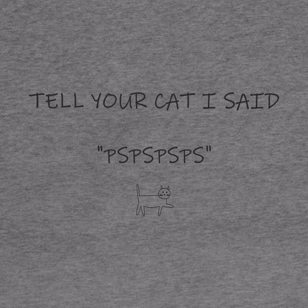 tell your cat by Pektashop